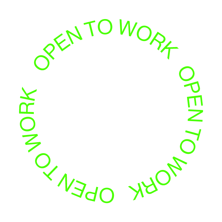 openToWork_round-text_neon-green